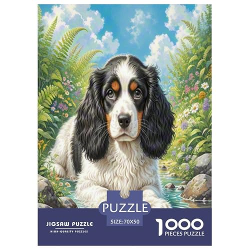 Spielzeug Langhaarer Ohrhund Puzzle 1000 Teile Schwer Puzzle Spielzeug Lernspiel Impossible Herausforderungsspielzeug Für Erwachsene Und Kinder Ab 12 Jahren 70x50cm/1000pcs Spielzeug Langhaarer Ohrhund Puzzle 1000 Teile Schwer Puzzle Spielzeug Lernspiel Impossible Herausforderungsspielzeug Für Erwachsene Und Kinder Ab 12 Jahren 70x50cm/1000pcs von UNRXJZLVM