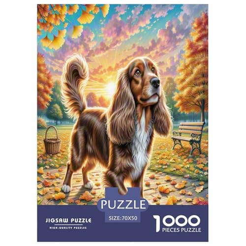 Spielzeug Langhaarer Ohrhund Puzzles 1000-teilige Schwer Puzzle Spielzeug Lernspiel Impossible Herausforderungsspielzeug Für Erwachsene Und Kinder in Bewährter 70x50cm/1000pcs Spielzeug Langhaarer Ohrhund Puzzles 1000-teilige Schwer Puzzle Spielzeug Lernspiel Impossible Herausforderungsspielzeug Für Erwachsene Und Kinder in Bewährter 70x50cm/1000pcs von UNRXJZLVM