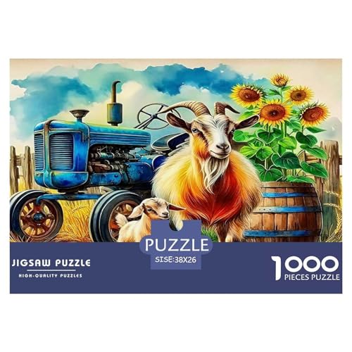 Traktor Puzzle 1000 Teile Schwer Puzzle Spielzeug Lernspiel Impossible Herausforderungsspielzeug Für Erwachsene Und Kinder Ab 12 Jahren 38x26cm/1000pcs Traktor Puzzle 1000 Teile Schwer Puzzle Spielzeug Lernspiel Impossible Herausforderungsspielzeug Für Erwachsene Und Kinder Ab 12 Jahren 38x26cm/1000pcs von UNRXJZLVM