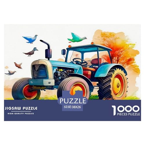 Traktor Puzzle 1000 Teile Schwer Puzzle Spielzeug Pädagogisches Spiel Impossible Herausforderungsspielzeug Für Erwachsene Kinder 38x26cm/1000pcs Traktor Puzzle 1000 Teile Schwer Puzzle Spielzeug Pädagogisches Spiel Impossible Herausforderungsspielzeug Für Erwachsene Kinder 38x26cm/1000pcs von UNRXJZLVM