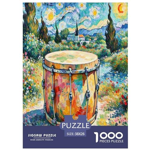 Trommel Puzzle 1000 Teile Schwer Puzzle Spielzeug Lernspiel Impossible Herausforderung Spielzeug Für Erwachsene Und Kinder in Bewährter 38x26cm/1000pcs Trommel Puzzle 1000 Teile Schwer Puzzle Spielzeug Lernspiel Impossible Herausforderung Spielzeug Für Erwachsene Und Kinder in Bewährter 38x26cm/1000pcs von UNRXJZLVM
