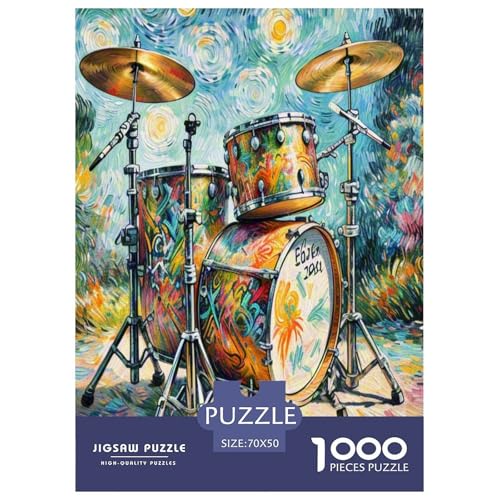 Trommel Set Puzzle 1000 Teile Schwer Puzzle Spielzeug Pädagogisches Spiel Impossible Herausforderungsspielzeug Für Erwachsene Und Kinder Ab 14 Jahren 70x50cm/1000pcs Trommel Set Puzzle 1000 Teile Schwer Puzzle Spielzeug Pädagogisches Spiel Impossible Herausforderungsspielzeug Für Erwachsene Und Kinder Ab 14 Jahren 70x50cm/1000pcs von UNRXJZLVM