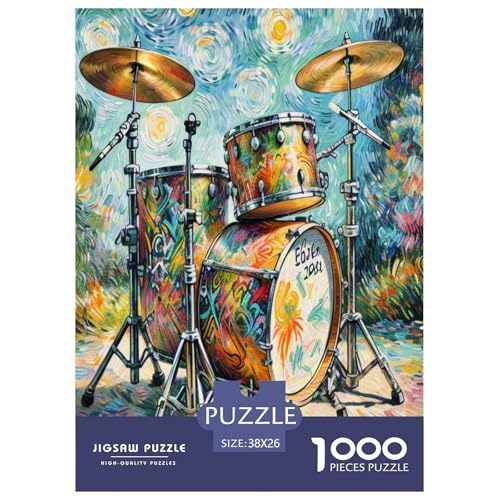 Trommel Set Puzzle 1000-teilige Schwer Puzzle Spielzeug Pädagogisches Spiel Impossible Herausforderung Spielzeug Für Erwachsene Und Kinder in Bewährter 38x26cm/1000pcs Trommel Set Puzzle 1000-teilige Schwer Puzzle Spielzeug Pädagogisches Spiel Impossible Herausforderung Spielzeug Für Erwachsene Und Kinder in Bewährter 38x26cm/1000pcs von UNRXJZLVM