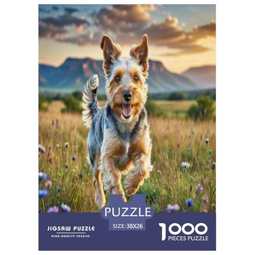 Tschechischer Terrier Puzzle 1000 Teile Schwer Puzzle Spielzeug Lernspiel Impossible Herausforderung Spielzeug Für Erwachsene Und Kinder in Bewährter 38x26cm/1000pcs Tschechischer Terrier Puzzle 1000 Teile Schwer Puzzle Spielzeug Lernspiel Impossible Herausforderung Spielzeug Für Erwachsene Und Kinder in Bewährter 38x26cm/1000pcs von UNRXJZLVM