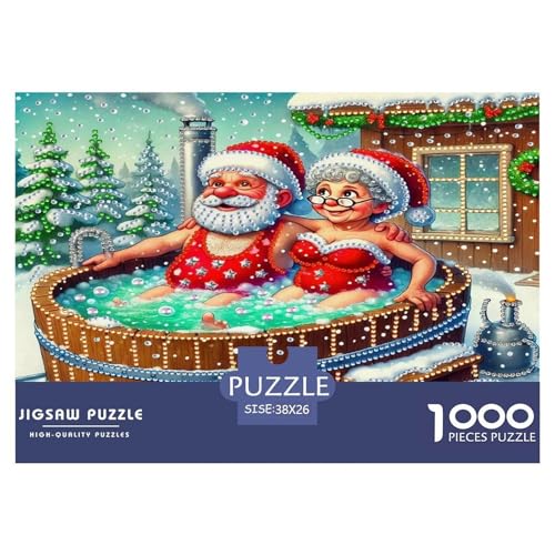 Weihnachtsmann Puzzle 1000 Teile Schwer Puzzle Spielzeug Lernspiel Impossible Herausforderung Spielzeug Für Erwachsene Kinder 38x26cm/1000pcs Weihnachtsmann Puzzle 1000 Teile Schwer Puzzle Spielzeug Lernspiel Impossible Herausforderung Spielzeug Für Erwachsene Kinder 38x26cm/1000pcs von UNRXJZLVM