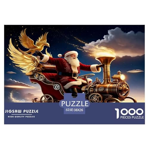 Weihnachtsmann Puzzle 1000 Teile Schwer Puzzle Spielzeug Pädagogisches Spiel Impossible Herausforderungsspielzeug Für Erwachsene Und Kinder in Bewährter 38x26cm/1000pcs Weihnachtsmann Puzzle 1000 Teile Schwer Puzzle Spielzeug Pädagogisches Spiel Impossible Herausforderungsspielzeug Für Erwachsene Und Kinder in Bewährter 38x26cm/1000pcs von UNRXJZLVM