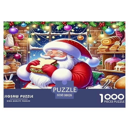 Weihnachtsmann Puzzle 1000-teilige Schwer Puzzle Spielzeug Lernspiel Impossible Herausforderung Spielzeug Für Erwachsene Und Kinder Ab 14 Jahren 38x26cm/1000pcs Weihnachtsmann Puzzle 1000-teilige Schwer Puzzle Spielzeug Lernspiel Impossible Herausforderung Spielzeug Für Erwachsene Und Kinder Ab 14 Jahren 38x26cm/1000pcs von UNRXJZLVM