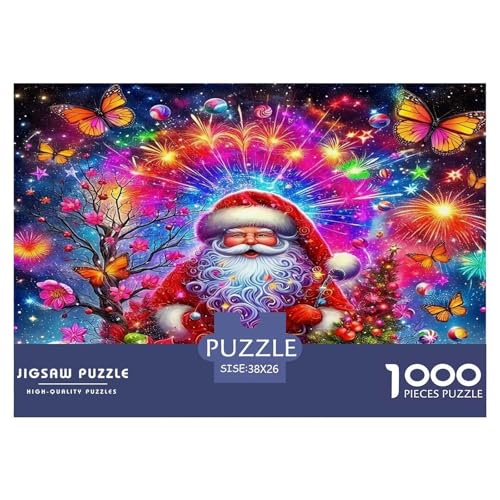 Weihnachtsmann Puzzle 1000-teilige Schwer Puzzle Spielzeug Lernspiel Impossible Herausforderungsspielzeug Für Erwachsene Und Kinder Ab 14 Jahren 38x26cm/1000pcs Weihnachtsmann Puzzle 1000-teilige Schwer Puzzle Spielzeug Lernspiel Impossible Herausforderungsspielzeug Für Erwachsene Und Kinder Ab 14 Jahren 38x26cm/1000pcs von UNRXJZLVM