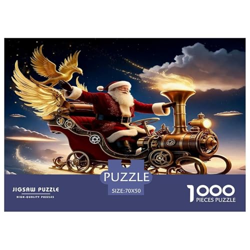 Weihnachtsmann Puzzle 1000-teilige Schwer Puzzle Spielzeug Lernspiel Impossible Herausforderungsspielzeug Für Erwachsene Und Kinder Ab 14 Jahren 70x50cm/1000pcs Weihnachtsmann Puzzle 1000-teilige Schwer Puzzle Spielzeug Lernspiel Impossible Herausforderungsspielzeug Für Erwachsene Und Kinder Ab 14 Jahren 70x50cm/1000pcs von UNRXJZLVM