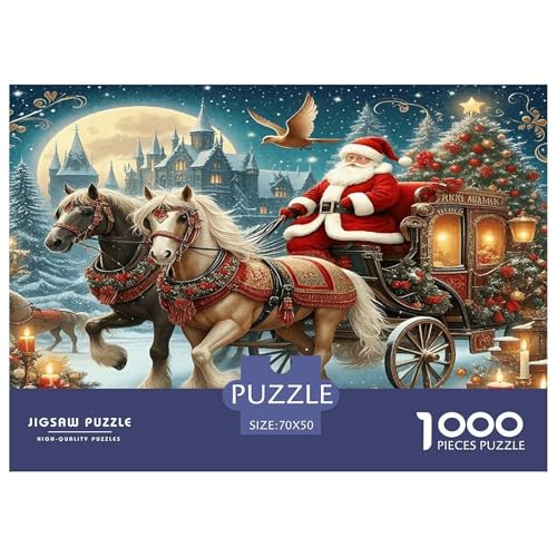 Weihnachtsmann Puzzles 1000 Teile Schwer Puzzle Spielzeug Lernspiel Impossible Herausforderung Spielzeug Für Erwachsene Und Kinder Ab 14 Jahren 70x50cm/1000pcs Weihnachtsmann Puzzles 1000 Teile Schwer Puzzle Spielzeug Lernspiel Impossible Herausforderung Spielzeug Für Erwachsene Und Kinder Ab 14 Jahren 70x50cm/1000pcs von UNRXJZLVM