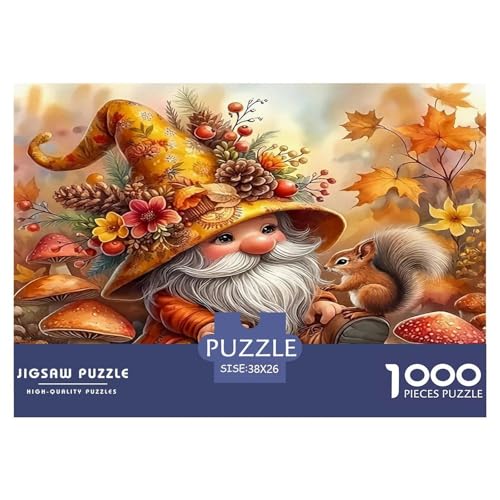 Weihnachtsmann Puzzles 1000 Teile Schwer Puzzle Spielzeug Lernspiel Impossible Herausforderungsspielzeug Für Erwachsene Kinder 38x26cm/1000pcs von UNRXJZLVM