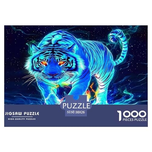 Weißer Tiger Puzzles 1000 Teile Schwer Puzzle Spielzeug Pädagogisches Spiel Impossible Herausforderungsspielzeug Für Erwachsene Kinder 38x26cm/1000pcs Weißer Tiger Puzzles 1000 Teile Schwer Puzzle Spielzeug Pädagogisches Spiel Impossible Herausforderungsspielzeug Für Erwachsene Kinder 38x26cm/1000pcs von UNRXJZLVM