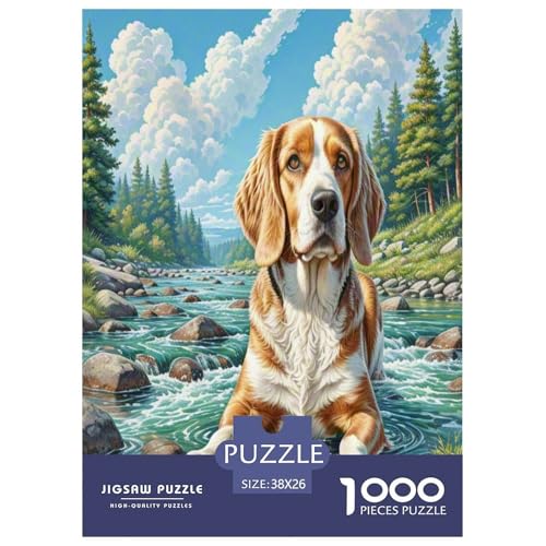 Welischer Springer Spaniel Puzzles 1000-teilige Schwer Puzzle Spielzeug Lernspiel Impossible Herausforderungsspielzeug Für Erwachsene Und Kinder in Bewährter 38x26cm/1000pcs Welischer Springer Spaniel Puzzles 1000-teilige Schwer Puzzle Spielzeug Lernspiel Impossible Herausforderungsspielzeug Für Erwachsene Und Kinder in Bewährter 38x26cm/1000pcs von UNRXJZLVM