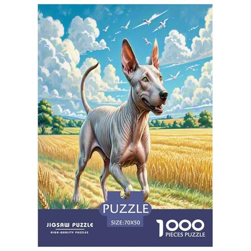 Xoloitzcuintli Puzzle 1000-teilige Schwer Puzzle Spielzeug Lernspiel Impossible Herausforderung Spielzeug Für Erwachsene Und Kinder Ab 12 Jahren 70x50cm/1000pcs Xoloitzcuintli Puzzle 1000-teilige Schwer Puzzle Spielzeug Lernspiel Impossible Herausforderung Spielzeug Für Erwachsene Und Kinder Ab 12 Jahren 70x50cm/1000pcs von UNRXJZLVM