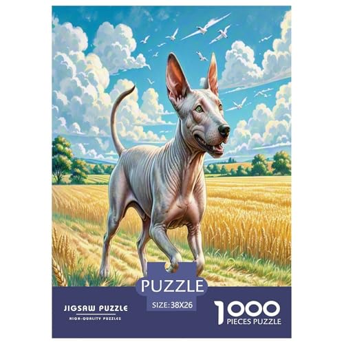 Xoloitzcuintli Puzzles 1000 Teile Schwer Puzzle Spielzeug Lernspiel Impossible Herausforderungsspielzeug Für Erwachsene Und Kinder Ab 12 Jahren 38x26cm/1000pcs Xoloitzcuintli Puzzles 1000 Teile Schwer Puzzle Spielzeug Lernspiel Impossible Herausforderungsspielzeug Für Erwachsene Und Kinder Ab 12 Jahren 38x26cm/1000pcs von UNRXJZLVM