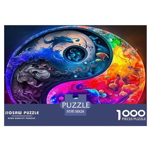 Yin-Yang Puzzle 1000 Teile Schwer Puzzle Spielzeug Pädagogisches Spiel Impossible Herausforderung Spielzeug Für Erwachsene Und Kinder in Bewährter 38x26cm/1000pcs Yin-Yang Puzzle 1000 Teile Schwer Puzzle Spielzeug Pädagogisches Spiel Impossible Herausforderung Spielzeug Für Erwachsene Und Kinder in Bewährter 38x26cm/1000pcs von UNRXJZLVM