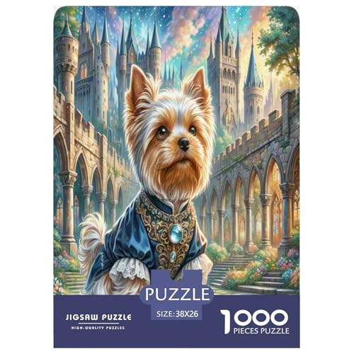 Yorkshire Terrier Puzzles 1000 Teile Schwer Puzzle Spielzeug Lernspiel Impossible Herausforderungsspielzeug Für Erwachsene Und Kinder Ab 12 Jahren 38x26cm/1000pcs Yorkshire Terrier Puzzles 1000 Teile Schwer Puzzle Spielzeug Lernspiel Impossible Herausforderungsspielzeug Für Erwachsene Und Kinder Ab 12 Jahren 38x26cm/1000pcs von UNRXJZLVM
