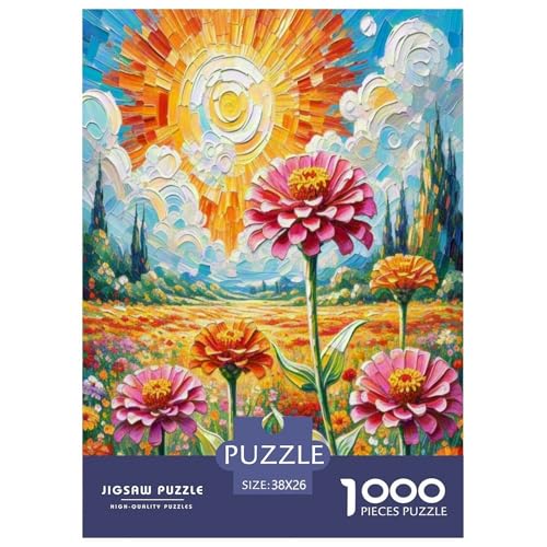 Zinnia Elegans Puzzles 1000 Teile Schwer Puzzle Spielzeug Pädagogisches Spiel Impossible Herausforderungsspielzeug Für Erwachsene Kinder 38x26cm/1000pcs Zinnia Elegans Puzzles 1000 Teile Schwer Puzzle Spielzeug Pädagogisches Spiel Impossible Herausforderungsspielzeug Für Erwachsene Kinder 38x26cm/1000pcs von UNRXJZLVM