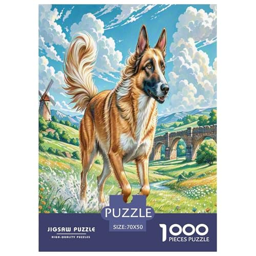 belgischer Malinois Puzzles 1000 Teile Schwer Puzzle Spielzeug Pädagogisches Spiel Impossible Herausforderungsspielzeug Für Erwachsene Und Kinder in Bewährter 70x50cm/1000pcs belgischer Malinois Puzzles 1000 Teile Schwer Puzzle Spielzeug Pädagogisches Spiel Impossible Herausforderungsspielzeug Für Erwachsene Und Kinder in Bewährter 70x50cm/1000pcs von UNRXJZLVM