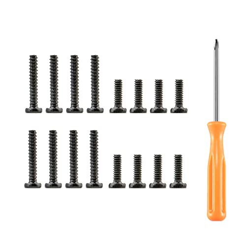 17-teiliges Metallschrauben-Set für Spielkonsole, hintere Abdeckung, Gehäuseschrauben-Set für Dampf-Deck-Reparaturteile mit Schraubendreher-Reparaturteilen 17-teiliges Metallschrauben-Set für Spielkonsole, hintere Abdeckung, Gehäuseschrauben-Set für Dampf-Deck-Reparaturteile mit Schraubendreher-Reparaturteilen von UNTERING