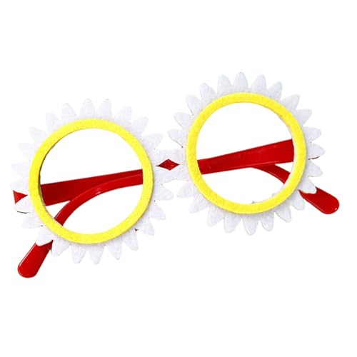 NoLens Brille für Strandveranstaltungen, wiederverwendbar, tropische Themen, lustiger Rahmen für Musik, Festival, Urlaub, Foto-Requisiten, Party-Zubehör NoLens Brille für Strandveranstaltungen, wiederverwendbar, tropische Themen, lustiger Rahmen für Musik, Festival, Urlaub, Foto-Requisiten, Party-Zubehör von UNTERING