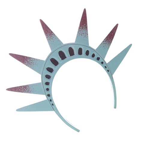 UNTERING Freiheitsstatue Fackel Stirnband Neuheit Hairhoop für Karneval Party und 4. Juli Tag Cosplay Kostüm Zubehör Halloween Kostüm Zubehör UNTERING Freiheitsstatue Fackel Stirnband Neuheit Hairhoop für Karneval Party und 4. Juli Tag Cosplay Kostüm Zubehör Halloween Kostüm Zubehör von UNTERING