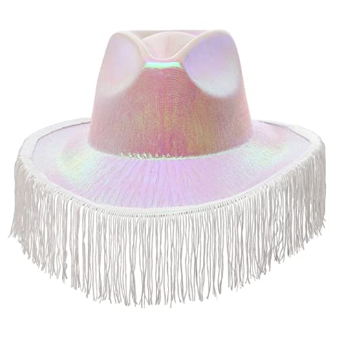 UNTERING Hut Cowgirl Junggesellinnenabschied Brautparty Braut Braut Fedora Cowgirl Hut von UNTERING