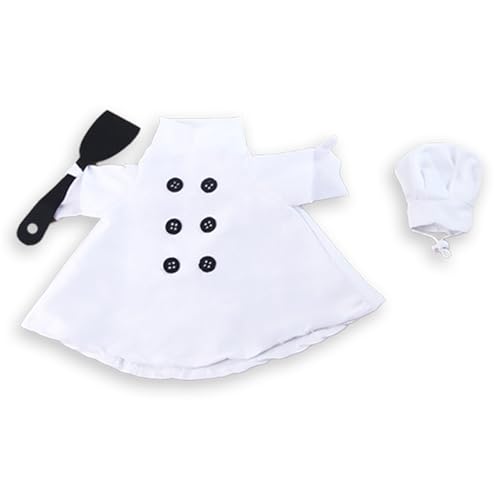 UNTERING Lustiges Kostüm für Gänse, Kochkostüm mit Hut, Schürze, wiederverwendbares Outfit für Fotos, Feiern, Spielen, Veranda, Gänse von UNTERING