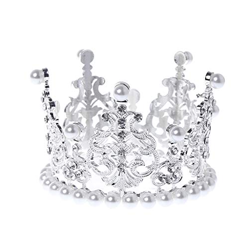 UNTERING Niedlicher Haarreif in Kronenform für Kleinkinder, Foto-Stirnband für Baby, Festival, Party, Aufführung, Haarschmuck, Baby-Fotografie-Requisiten, Junge von UNTERING