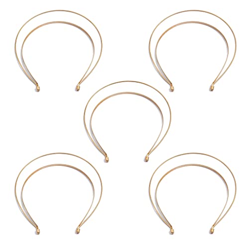 UNTERING Vintage-Schmuckzubehör, doppellagiges Krone, Stirnband, Metall, Cosplay, Halloween, Requisiten, Krone, Kopfschmuck UNTERING Vintage-Schmuckzubehör, doppellagiges Krone, Stirnband, Metall, Cosplay, Halloween, Requisiten, Krone, Kopfschmuck von UNTERING