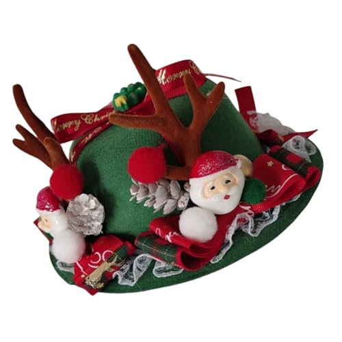 UNTERING Weihnachtsbaum-Kopfschmuck für Kinder und Erwachsene, verstellbar, schönes Muster für Party, Kostüm, Zubehör, Neuheit Weihnachten Kopfbedeckung UNTERING Weihnachtsbaum-Kopfschmuck für Kinder und Erwachsene, verstellbar, schönes Muster für Party, Kostüm, Zubehör, Neuheit Weihnachten Kopfbedeckung von UNTERING