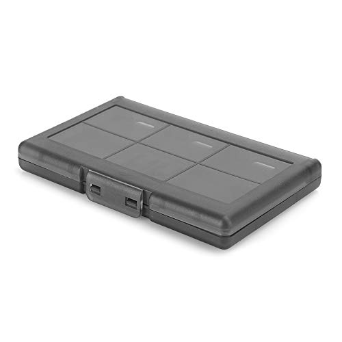 UPALDHOU 12-in-1-Spielkartenkoffer Hard-Shell-Veranstalter für Spieler Orange (Black) von UPALDHOU