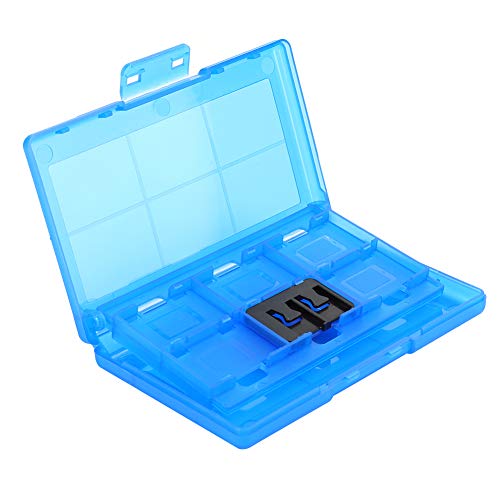 UPALDHOU 12-in-1-Spielkartenkoffer Hard-Shell-Veranstalter für Spieler Orange (Blue) von UPALDHOU