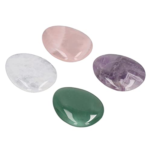 UPALDHOU 4pcs Daumen Sorgensteine Stressabbau auf Angst, Reiki, Meditation, Seelenfrieden UPALDHOU 4pcs Daumen Sorgensteine Stressabbau auf Angst, Reiki, Meditation, Seelenfrieden von UPALDHOU