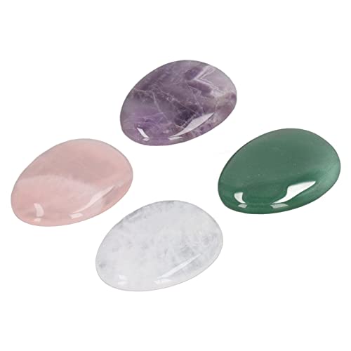 UPALDHOU 4pcs Daumen Sorgensteine ​​Stressabbau auf Angst, Reiki, Meditation, Seelenfrieden von UPALDHOU