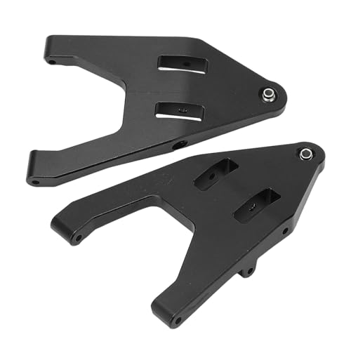 UPALDHOU Aluminium Vorderer Unterer Schwungarm mit Schrauben, Passt Udirc Ud1002 Ud1002se, Leicht und Langlebig, Kompatibel mit Tinecone Forest SG1002 1/10 Wüste Außerhalb der Straße (Black) von UPALDHOU