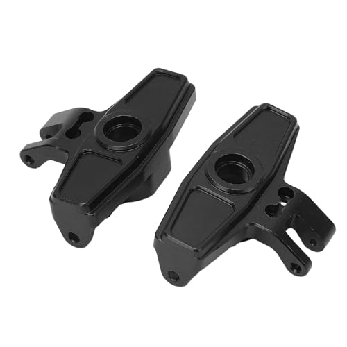 UPALDHOU Aluminiumlegierung RC C -Hub -Träger mit Lenkknöchelarm, Upgrade Aluminium Caster Block für UD1002 UD1002SE SG1002 UD1002SE 1/10 DESERTE OFTRADEN, Savement Teile WEIT (Black) von UPALDHOU