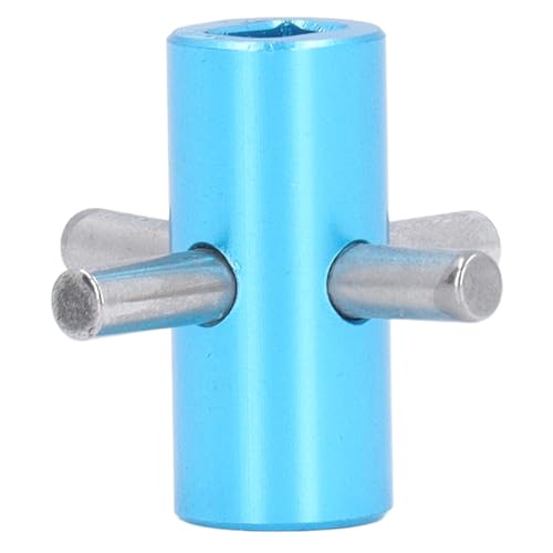 UPALDHOU Aluminiumlegierung RC -Differentialschließfach, Blaues Differentialwelle mit Hoher Stärke für 1/10 TT02 RC -Auto, Bestehend aus Aluminiumlegierung, Verbesserter Leistung, Stilvolles Design von UPALDHOU