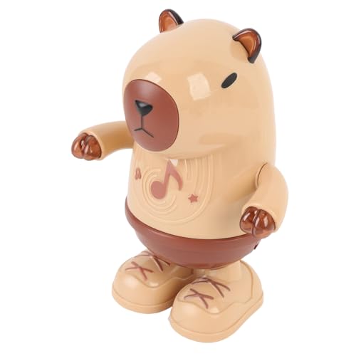 UPALDHOU Auto-Dancing Capybara Fun, Music and Light Party, Kleinkinder-kompakter Partner mit Imagination-Boosting-Moves, Geeignet für Kleinkinder 1,2,3,4,5 Jahre Alt von UPALDHOU