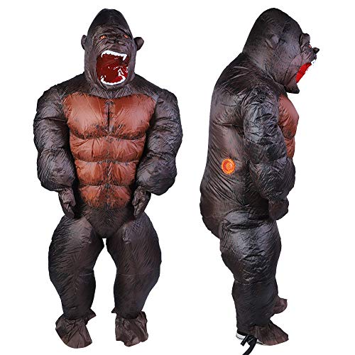 UPALDHOU Erwachsene Aufblasbare Kostüm Halloween Anzug Leichtes Blow -Up -Kostüm für Parks Zoos (X117) von UPALDHOU