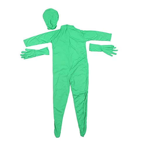 UPALDHOU Grüner Bodysuit Leichtes Waschbares Dehnbares Ganzkörper -Split -Design für Erwachsene (160 cm) von UPALDHOU