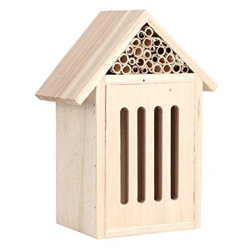 UPALDHOU Haus mit Exquisitem Design für Vorteilhafte Ermutigung und Gartengesundheit in Candlenut Holzmaterial (Type C) von UPALDHOU