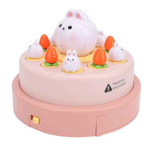 UPALDHOU Interactive Bounce and Catch Challenge, Bunny Design Musical Poping Toy für Im Alter von 3 Bis 6 Jahren, Familienbrettspiel, Motor-Skill-Entwicklung-Tool, Tragbare Aktive Unterhaltung von UPALDHOU
