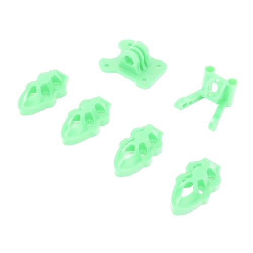 UPALDHOU Leichte und Langlebige Rennsportmotor -Basis, FPV -Rennsportmotor Kamera Antennen Basis Kit für 5‑10 Zoll Quadcopter 3D Gedruckt, Komplett mit Motorbasen, Kamera (Green) von UPALDHOU