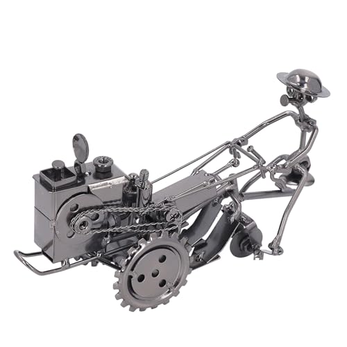 UPALDHOU Metall -Traktorskulptur, Retro -Eisenhandwerks -Traktormodell Ornament, Handgefertigte Antike Traktorfigur für Wohnkultur, Einzigartige Geschenkauswahl für Freunde und Familie UPALDHOU Metall -Traktorskulptur, Retro -Eisenhandwerks -Traktormodell Ornament, Handgefertigte Antike Traktorfigur für Wohnkultur, Einzigartige Geschenkauswahl für Freunde und Familie von UPALDHOU