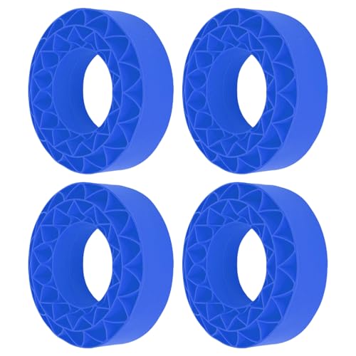 UPALDHOU Mühelose Installation, Verbesserter Griff und Traktion, Lebendige Farben, 4pcs Soft Siliconreifen für SCX10 III, Professionelle Leistung und Kompatibilität mit 1,9 -Zoll -Reifenschaum Set, von UPALDHOU