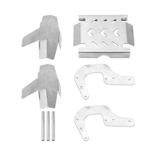 UPALDHOU Perfektes Upgrade für LOSI LMT Solid Achle, Edelstahlpanzer -Rüstungs -Kollisions Kollisions Autoschutz Set, Leichtes und Kompaktes Design, RC Chassis Panzerungskit für LOSI LMT Solid Achle von UPALDHOU
