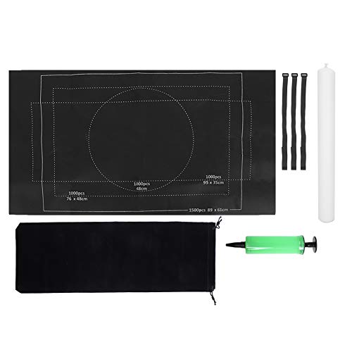 UPALDHOU Puzzlematte Rollen Sie Sich, Puzzletafel für Puzzle Rätsel Bis zu 1500 Stücke (26 * 46 Zoll) von UPALDHOU