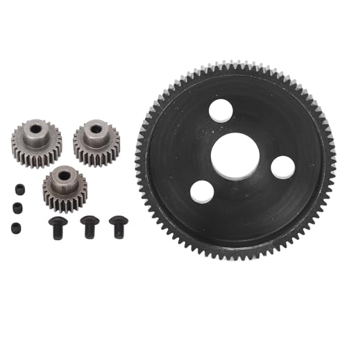 UPALDHOU RC -Autogetriebe Set, Präzisionsbetriebsleistung, Ruhiger Betrieb, Langzeitlebensdauer für Slash 1/10 2WD RC -Auto, überlegene Haltbarkeit, Verschleißfestigkeit, Vielseitiges Gelände von UPALDHOU