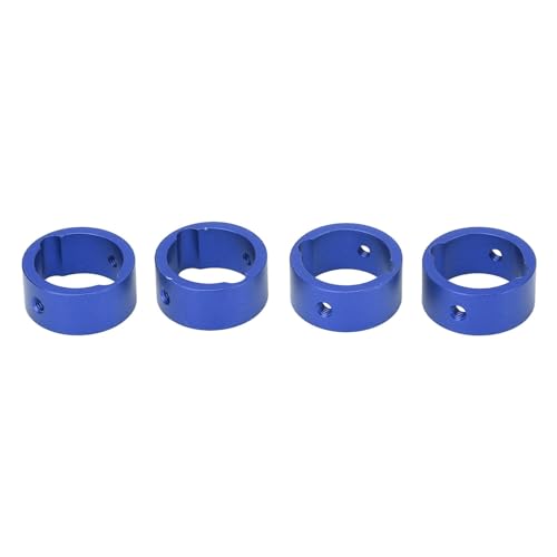 UPALDHOU RC -Gelenkbecherverstärkung 4pcs Aluminiumantriebsärmel Schützen, Verbesserte Stabilität, Ausgezeichnete Wärmeableitungen, Einfache Installation, XRT 8S 1/6 RC -Autos (Blue) von UPALDHOU
